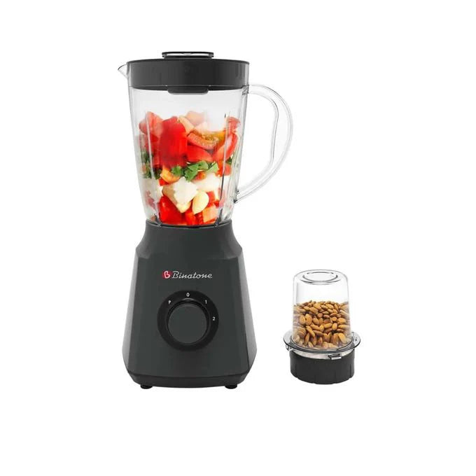 Binatone Blender With Grinder - 1.5l - 300w - Blg-412 - noir Binatone Blender With Grinder - 1.5l - 300w - Blg-412 - noir